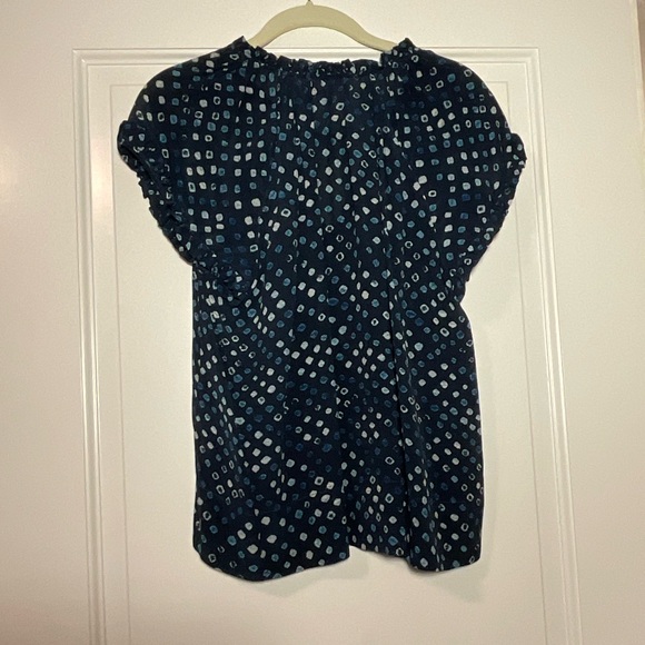 ULLA JOHNSON PATTERN BLOUSE. SIZE 4 - Picture 2 of 3